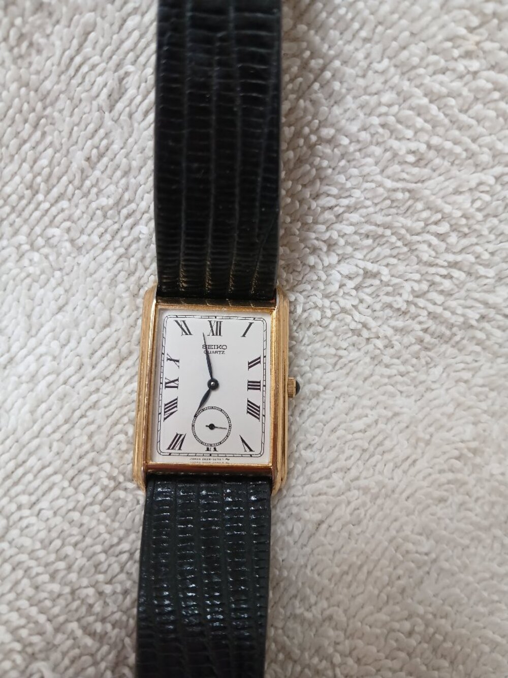 Seiko Men's Vintage Tank watch